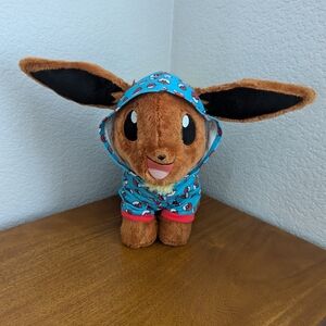 Build A Bear Pokemon Eevee Plush with Pokémon ball jacket